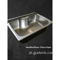 Sob o Monte Big Single Bowl Kitchen Pia